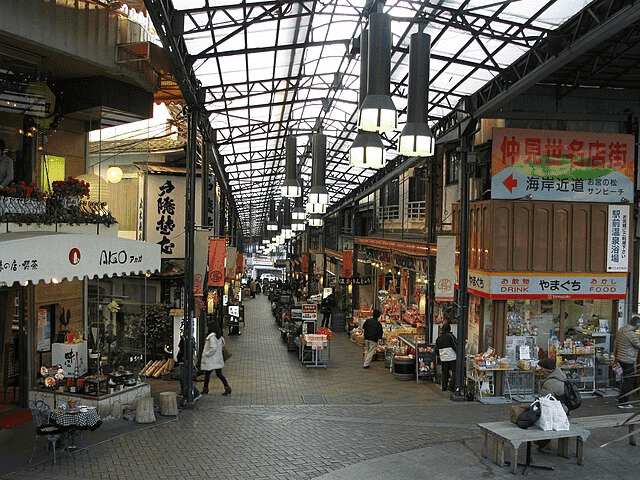 熱海の商店街