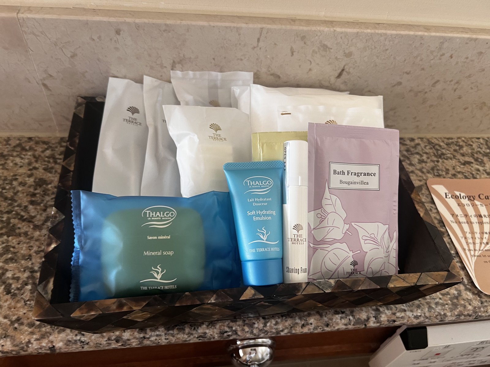 ブセナテラス THALGOアメニティ