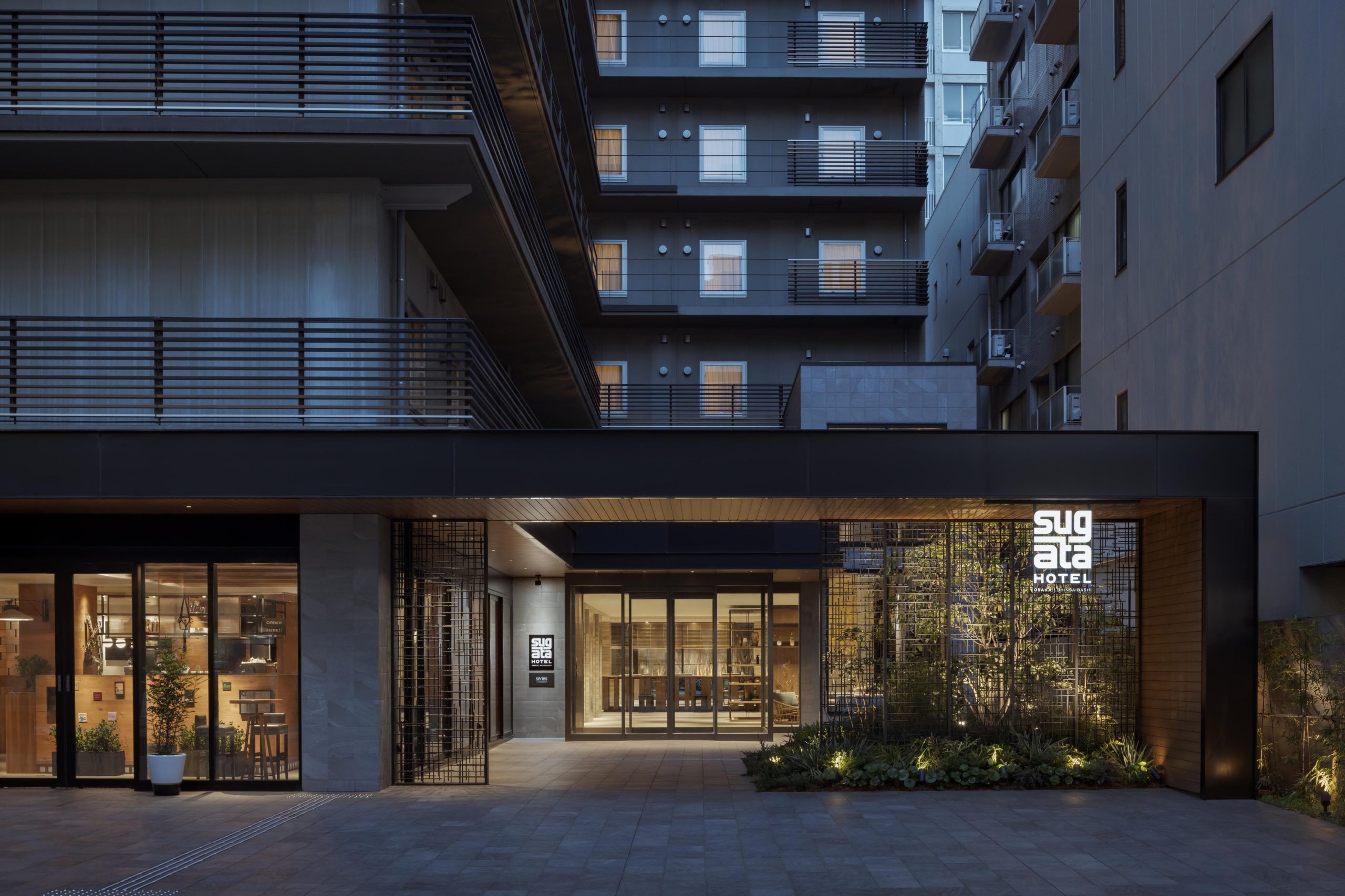 スガタ ホテル 大阪心斎橋 シリーズ byマリオット 外観